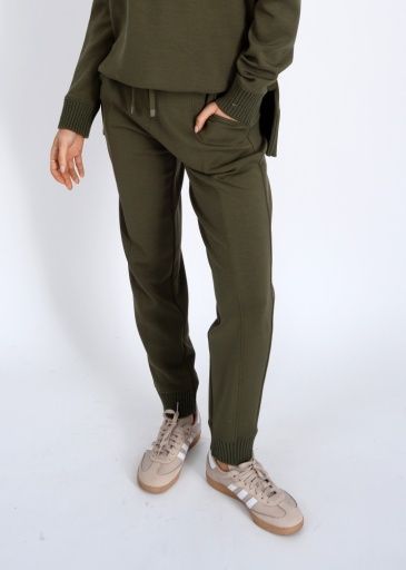Joselle Drawstring Jogger, Color: Olive, Size: X-Small