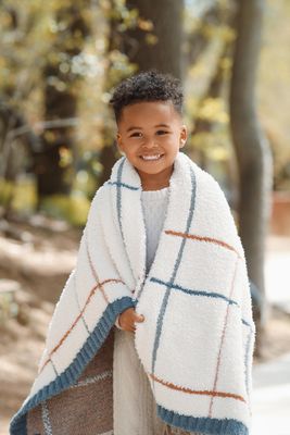 CozyChic® Multicolor Plaid Stroller Blanket