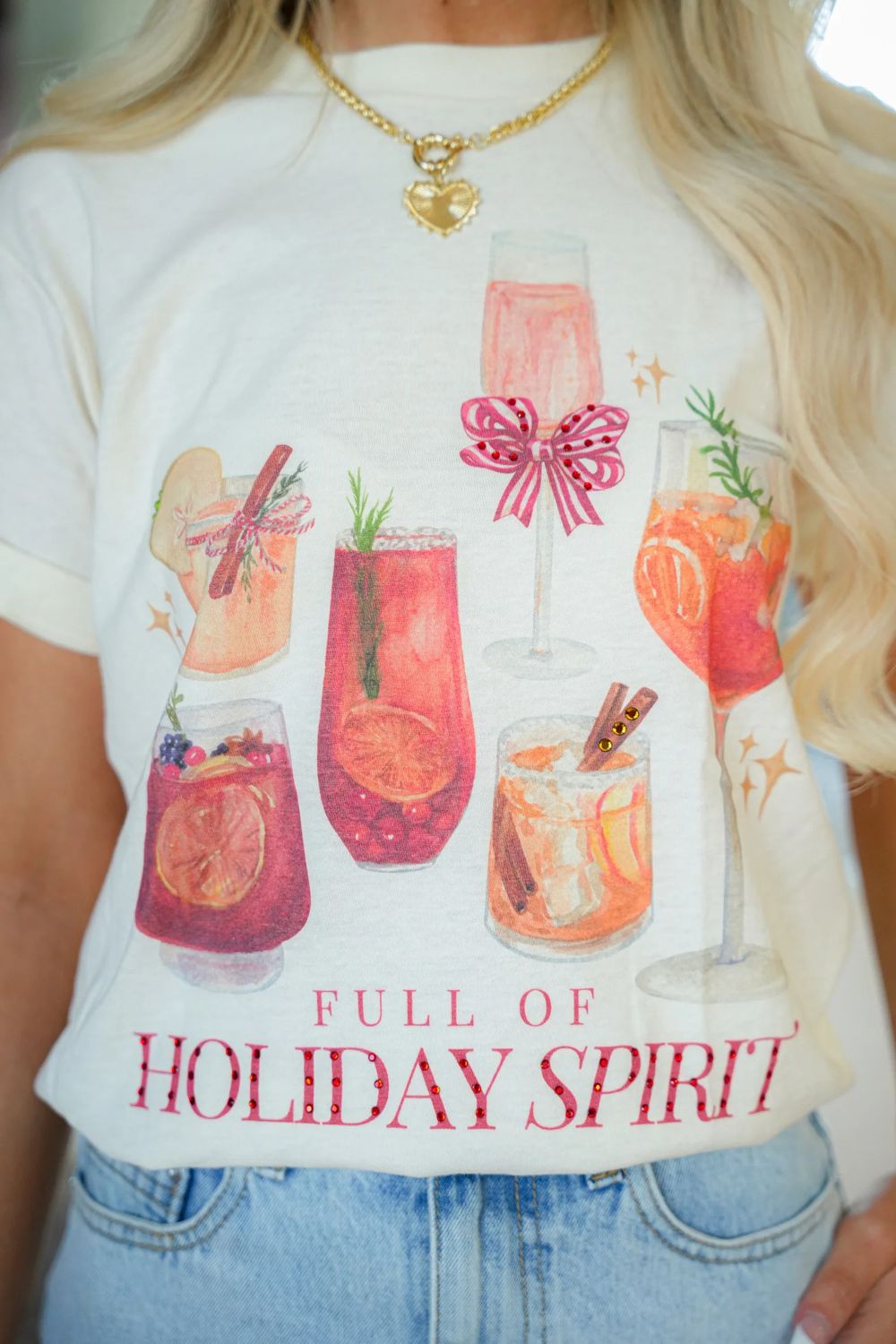 Full of Holiday Spirit Tee