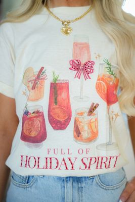 Full of Holiday Spirit Tee