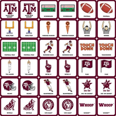Texas A&amp;M Aggies Matching Game