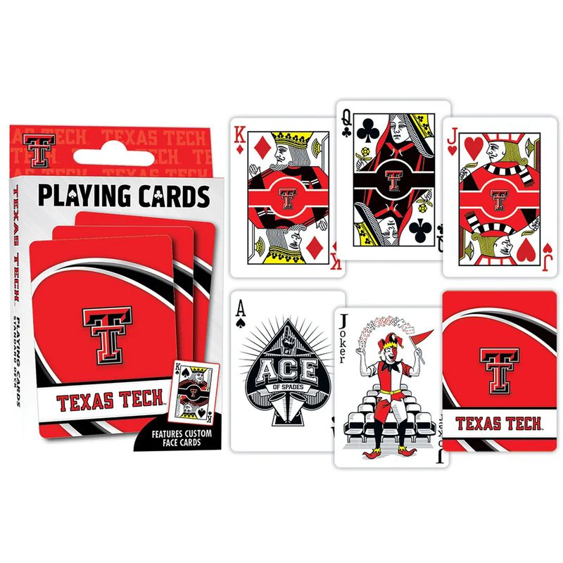 Texas Tech Red Raiders Playing Cards