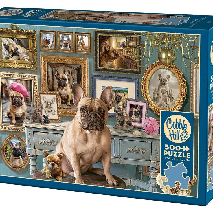 Frenchie 500pc Puzzle