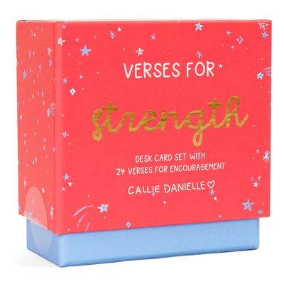 Verses For Strength – Bible Verse Cards w/Stand
