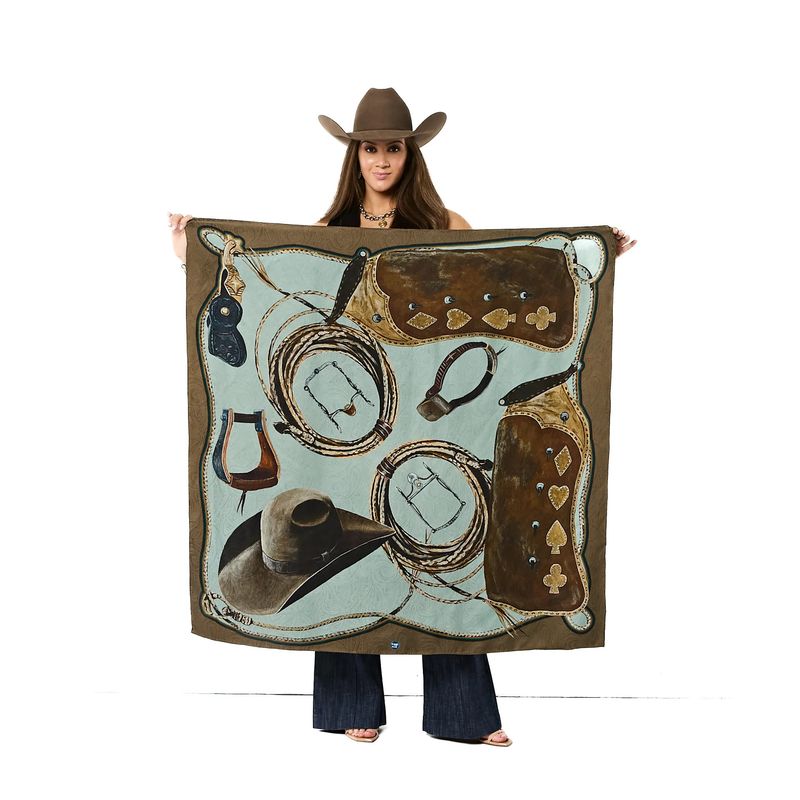 Gettin' Western - Taupe Long