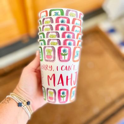 Mahjong Cups - Set of 6