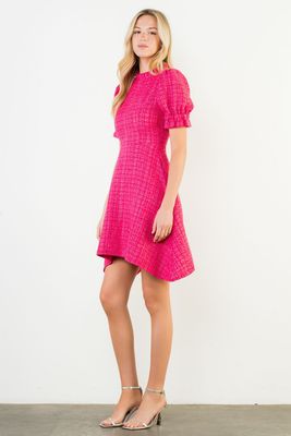 Tweed Knit Dress