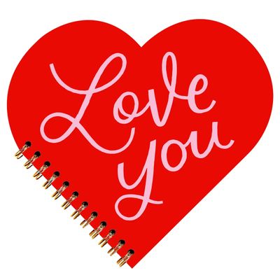Heart Notebook | Love You Heart