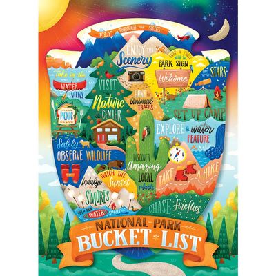 National Park Bucket List 500pc Puzzle