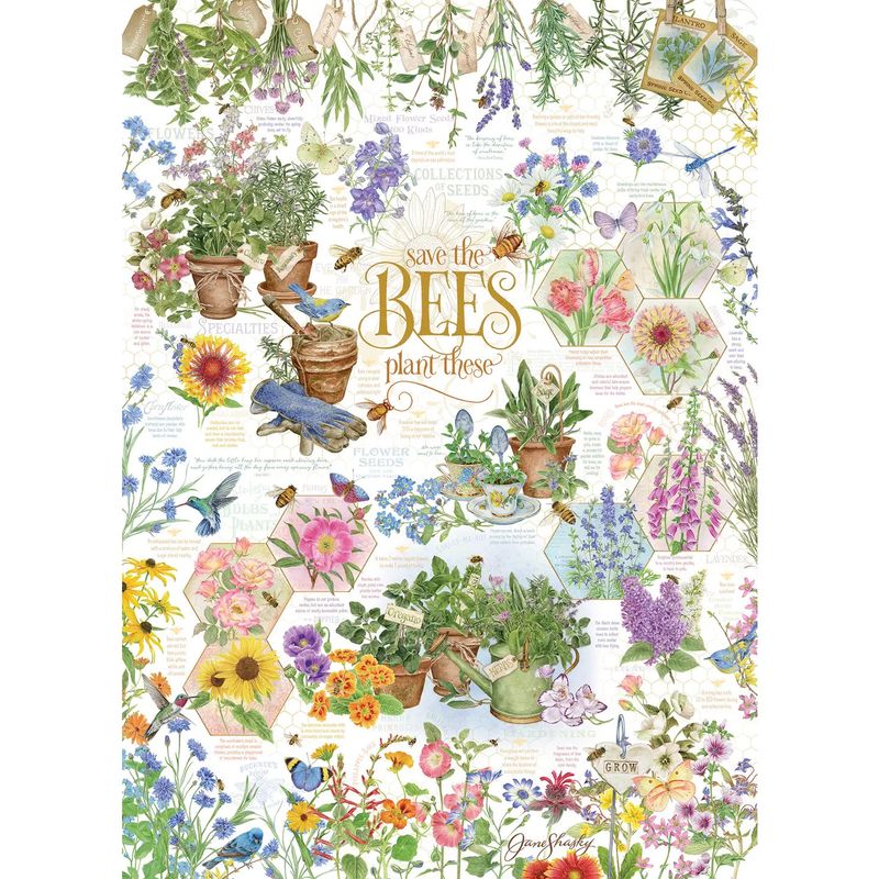 Save the Bees 1000pc Puzzle