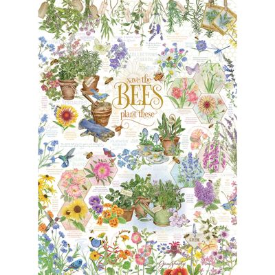 Save the Bees 1000pc Puzzle