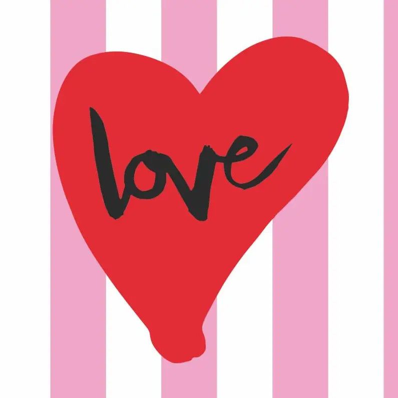 Love Beverage Napkin