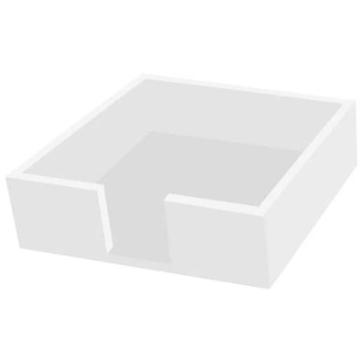 White Lunch Napkin Caddy