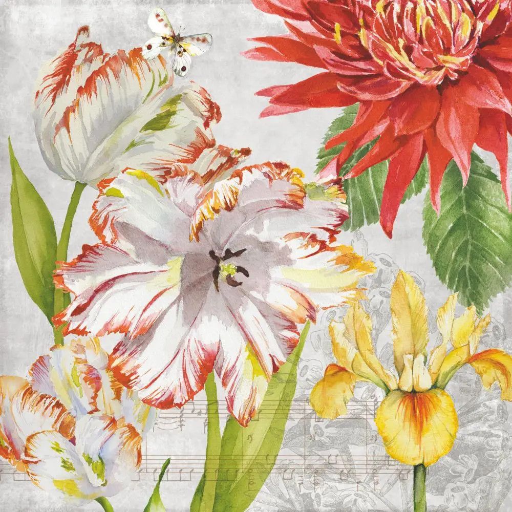 Dahlia Lunch Napkin