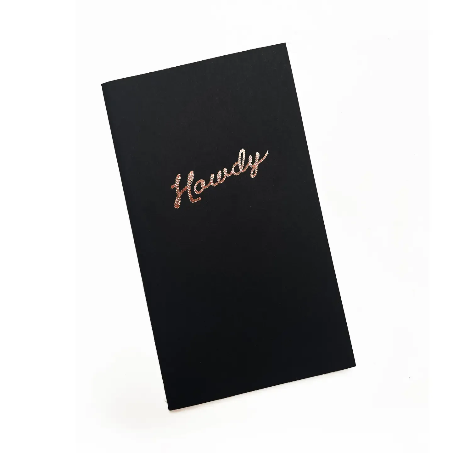 Howdy Mini Saddle Stitch Notebook
