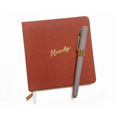 Howdy Foil Embossed Journal