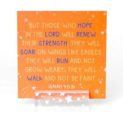 Verses For Strength – Bible Verse Cards w/Stand