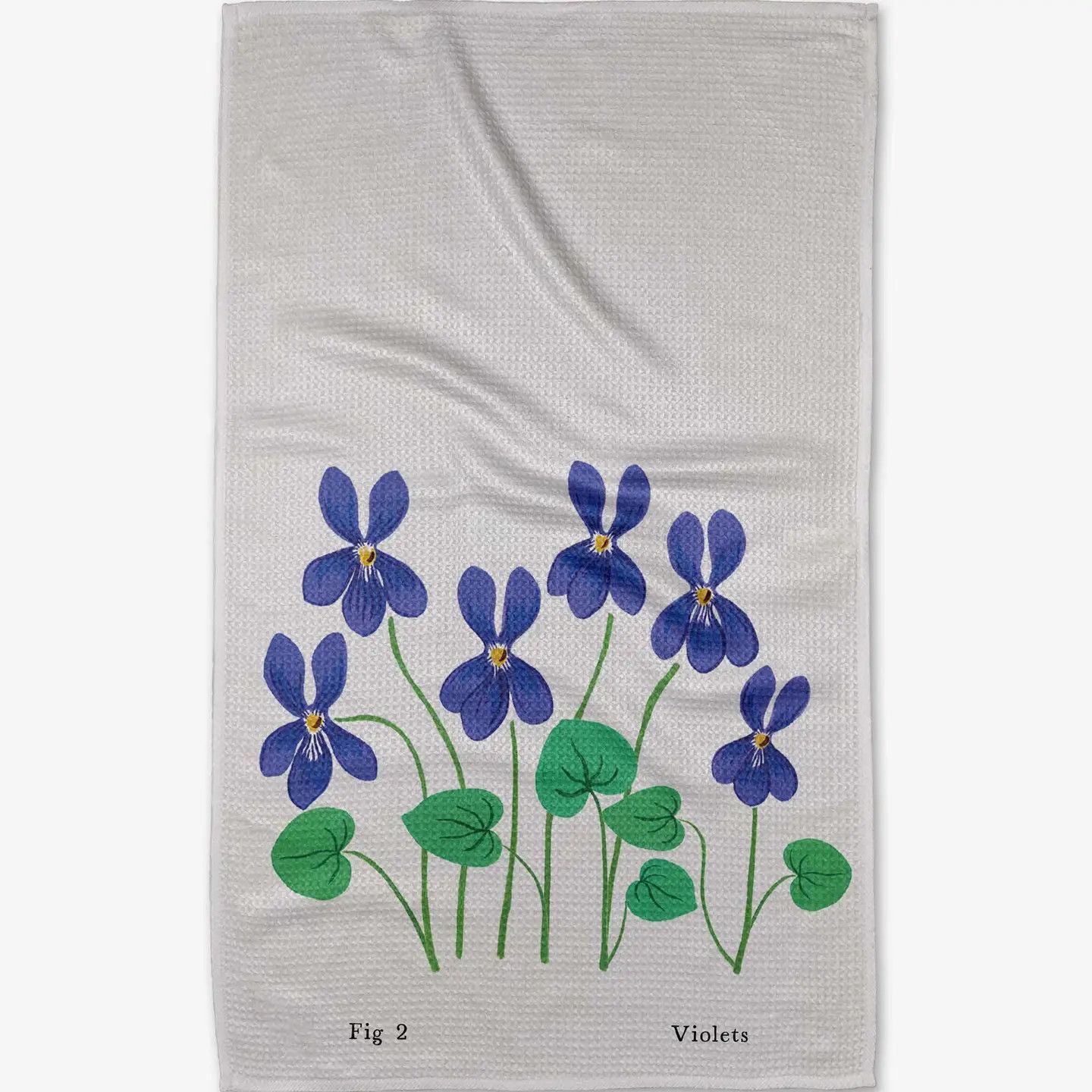 February Violets Towel