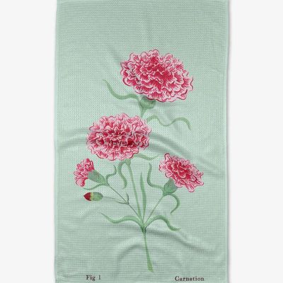 January Carnation Towel