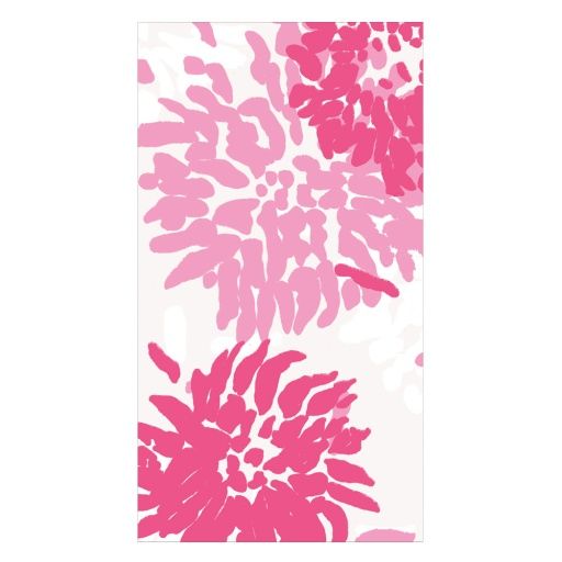 Chrysanthemum Raspberry Guest Towel, Color: Fuchsia