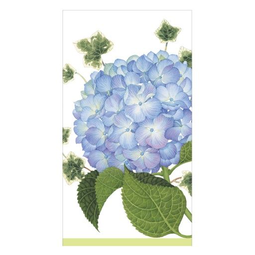 Hydrangea Guest Towel, Color: Purple