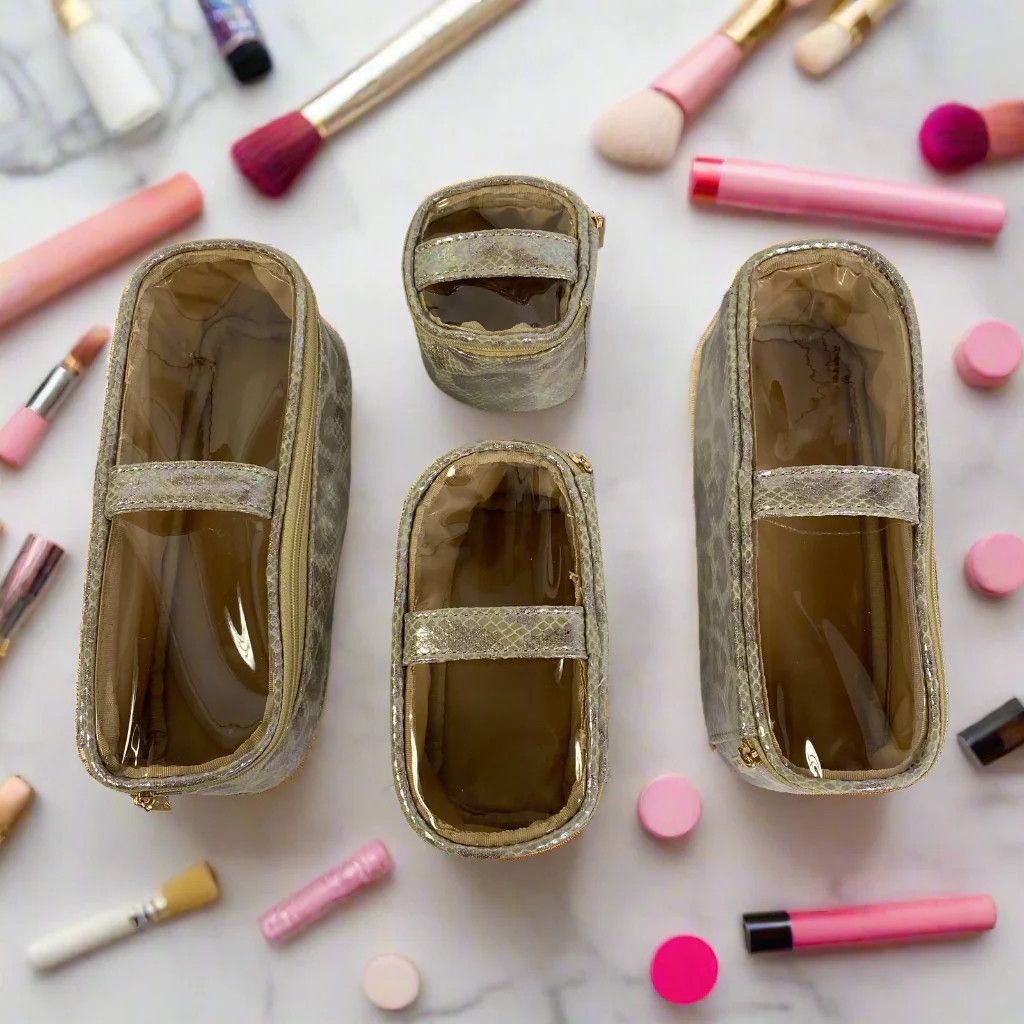 Mini Diva Makeup Case - Glimmer Leopard