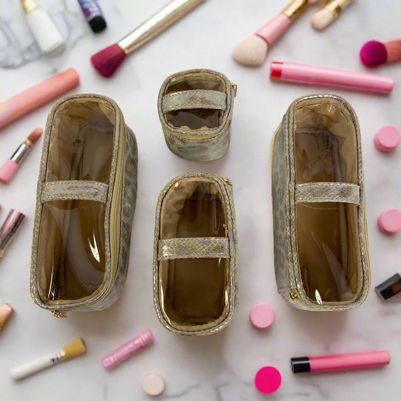 Mini Diva Makeup Case - Glimmer Leopard