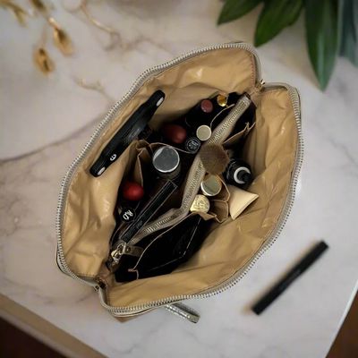 Updated Litt Makeup Case - Glimmer Leopard