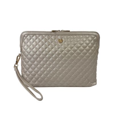 Litt Makeup Case - Pearl Quilted