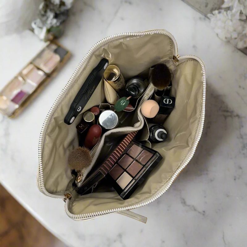Litt Makeup Case - Pearl Quilted