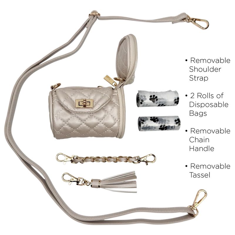 Poochi Crossbody - Pearl