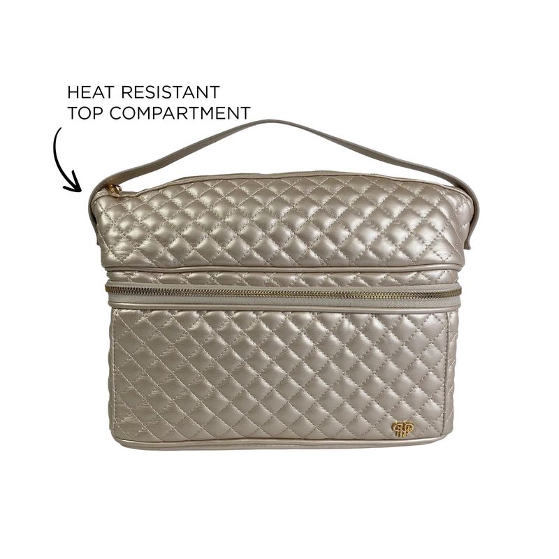 Stylist Travel Bag - Pearl Quilted