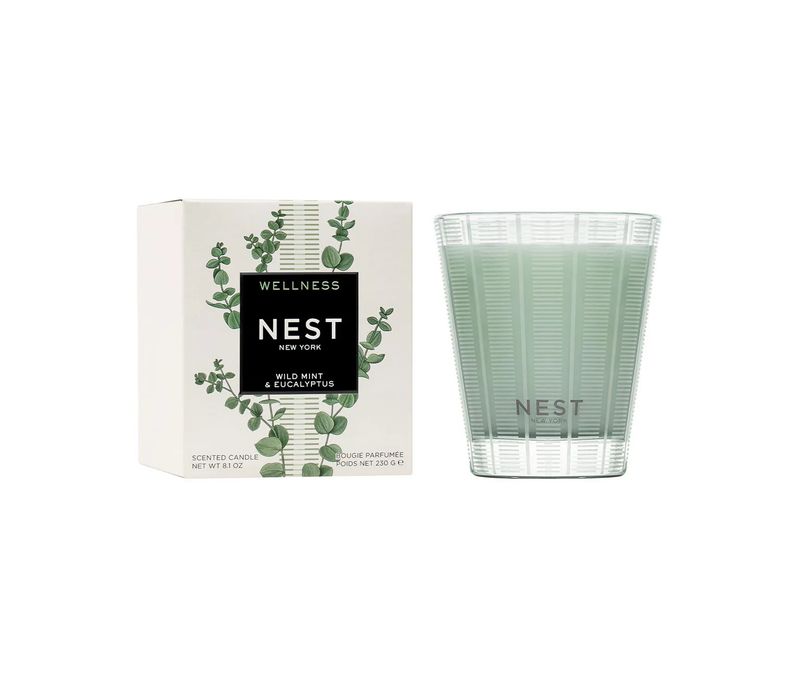 Nest Classic Candle 8.1oz Wild Mint &amp; Eucalyptus
