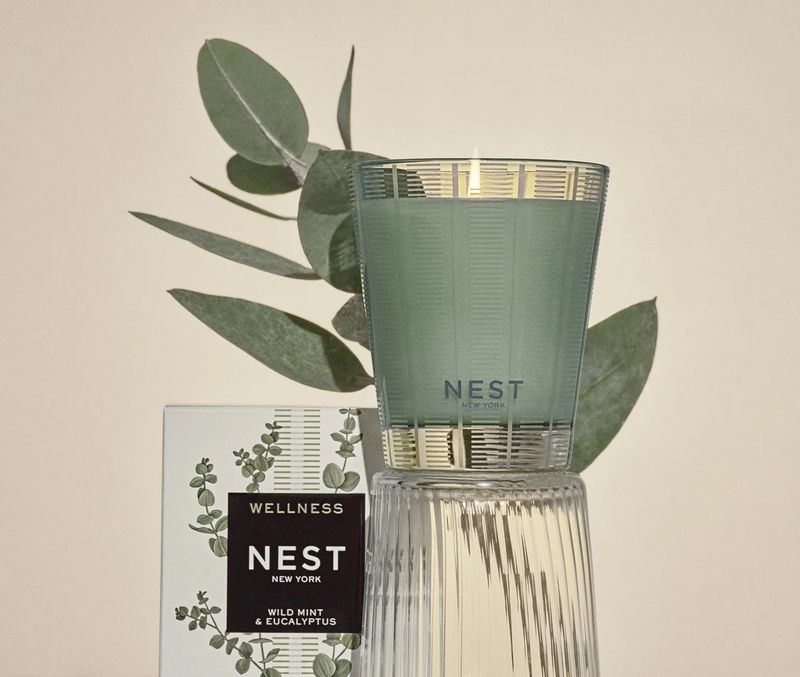 Nest Classic Candle 8.1oz Wild Mint &amp; Eucalyptus
