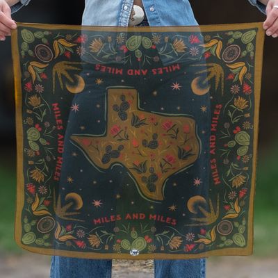 Miles and Miles - Bandana Black