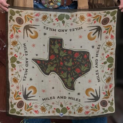 Miles and Miles - Bandana Tan