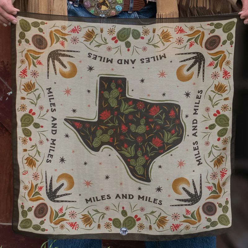 Miles and Miles - Bandana Tan