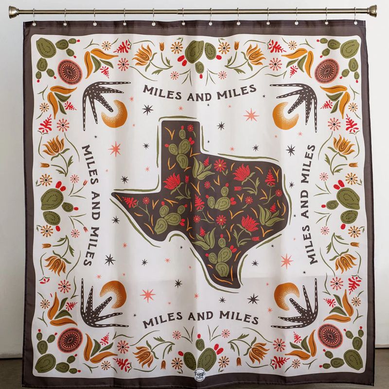 Shower Curtain- Miles and Miles