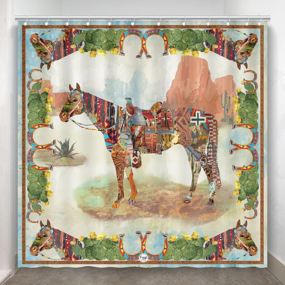 Shower Curtain- Haute Horse