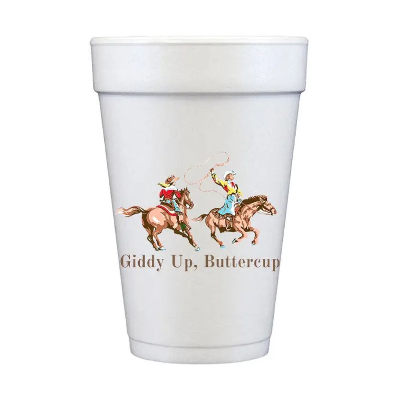 Giddy Up, Buttercup Cups