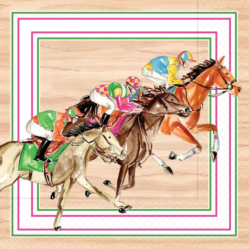Derby Rider Cocktail Napkins