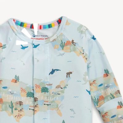 America the Beautiful Convertible Coverall