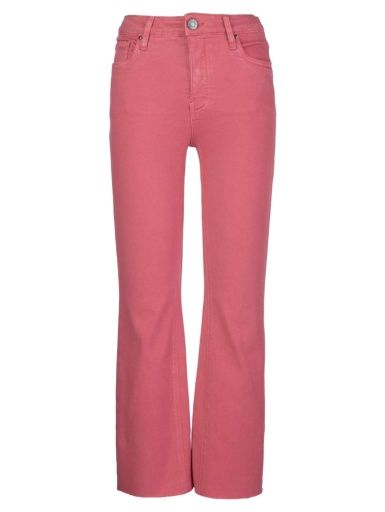 Kelsey High Rise Ankle Flare, Color: Flamingo, Size: 0