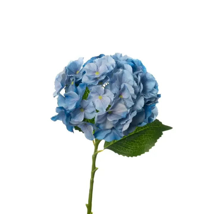 20" Real Touch Blue Hydrangea