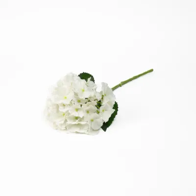 20" Real Touch Fresh White Hydrangea