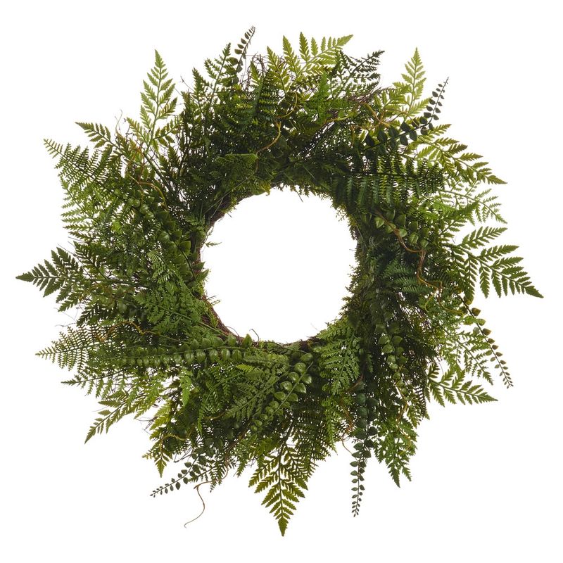 25" Fern Wreath