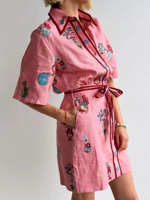 Linen Shirt Dress
