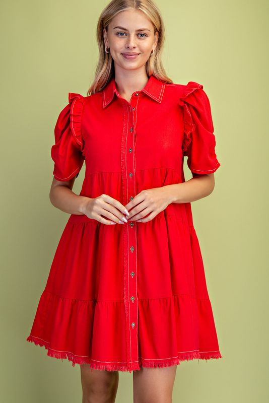 Linen Shirt Dress