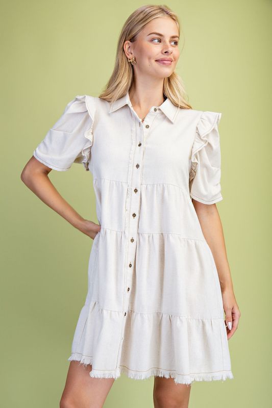 Linen Shirt Dress