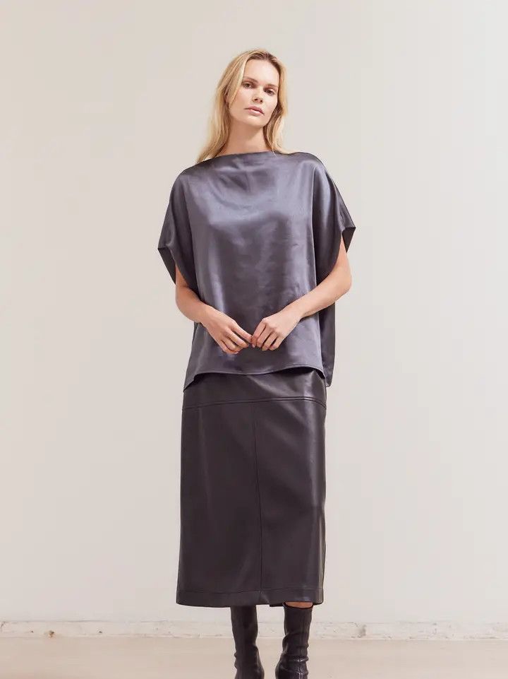 Draped Loose Fit Top